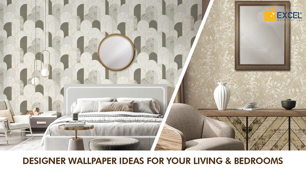 Designer Wallpaper Ideas for Your Living & Bedroom