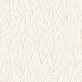 Beige Leaf Outline  72507-2